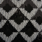 Klauber Black & White Chevron Sequin Lace Zoom 639520